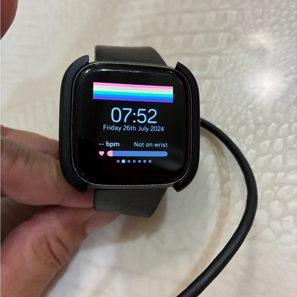 Fitbit Smartwatch with Black Band